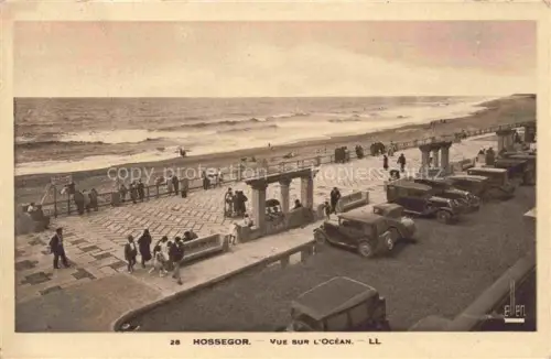 AK / Ansichtskarte Hossegor Soorts-Hossegor DAX 40 Landes Vue sur l'Ocean