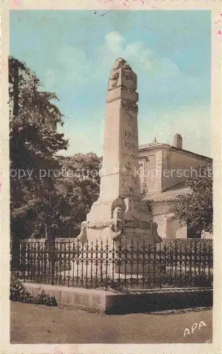 AK / Ansichtskarte Cournonsec MONTPELLIER 34 Herault Monument aux Morts