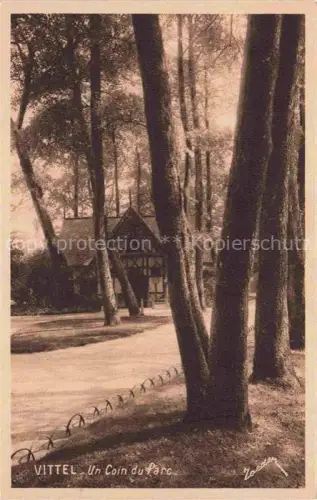 AK / Ansichtskarte VITTEL 88 Vosges Un Coin du Parc