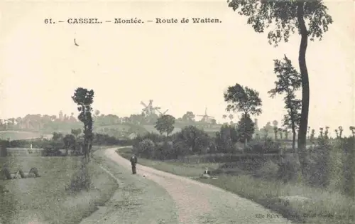 AK / Ansichtskarte Cassel  KAssEL Montee Route de Watten