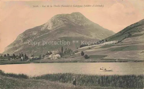 AK / Ansichtskarte Lac de La Thuile Chambery 73 Savoie et Galoppaz
