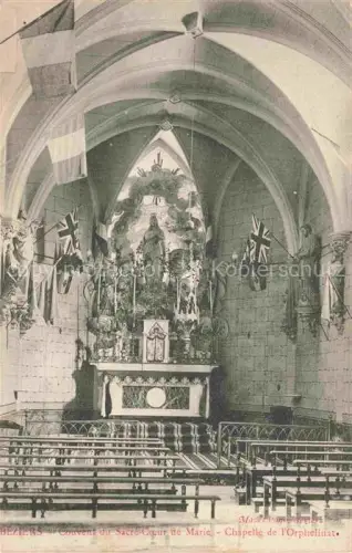 AK / Ansichtskarte BEZIERS 34 Herault Couvent du Sacre Coeur de Marie Chapelle de l'Orphelinat
