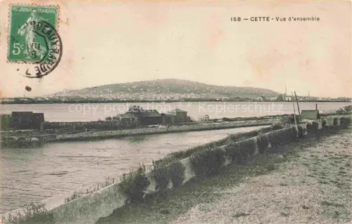 AK / Ansichtskarte Cette SETE 34 Herault Vue d'ensemble