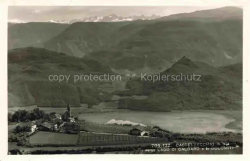 AK / Ansichtskarte Altenburg Kaltern Caldaro Suedtirol IT Panorama Castelvecchio Lago di Caldaro e le Dolomiti