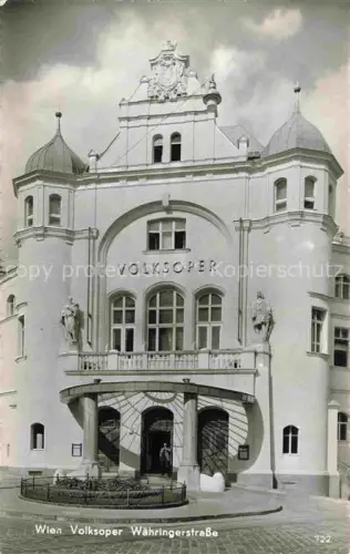 AK / Ansichtskarte WIEN AT Volksoper