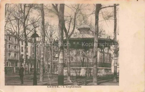 AK / Ansichtskarte Cette SETE 34 Herault Esplanade