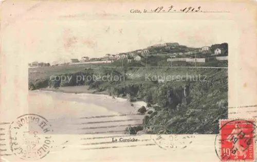 AK / Ansichtskarte Cette SETE 34 Herault La Corniche