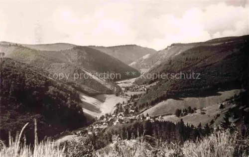 AK / Ansichtskarte Sieber Herzberg am Harz Osterode Niedersachsen Panorama Gebirgsluftkurort Blick vom Vogelherd