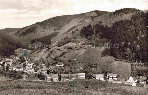 AK / Ansichtskarte Wieda Osterode Harz Niedersachsen Panorama Luftkurort Sommerfrische