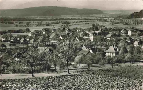 AK / Ansichtskarte Lengnau Bueren Biel BE Panorama Hinterfeld