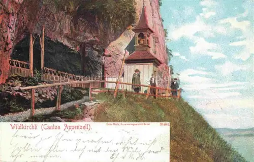 AK / Ansichtskarte Weissbad Appenzell IR Wildkirchli