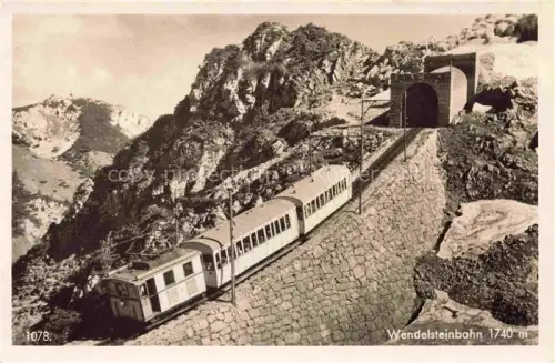 AK / Ansichtskarte Brannenburg Rosenheim Bayern Wendelsteinbahn Zahnradbahn Bayerische Alpen