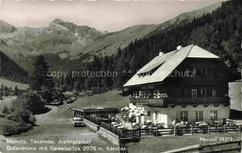 AK / Ansichtskarte MALLNITZ  Tauernbahn Kaernten AT Alpengasthof Gutenbrunn mit Geiselspitze