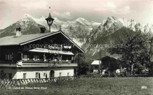 AK / Ansichtskarte St Jakob im Hause Tirol AT Ortsmotiv Alpenblick