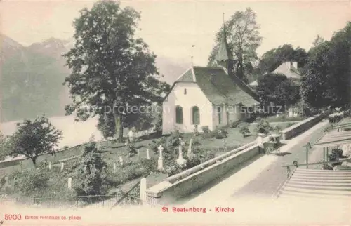 AK / Ansichtskarte St Beatenberg BE Kirche