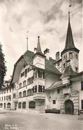 AK / Ansichtskarte Bueren Aare Schloss