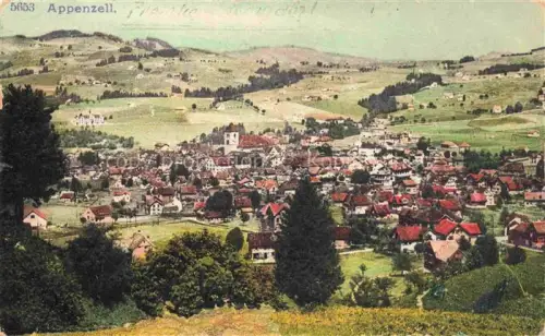 AK / Ansichtskarte Appenzell-Stadt IR Panorama