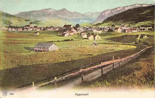 AK / Ansichtskarte Appenzell-Stadt IR Panorama