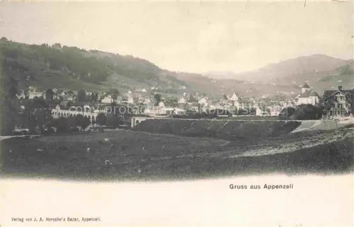AK / Ansichtskarte Appenzell-Stadt IR Panorama