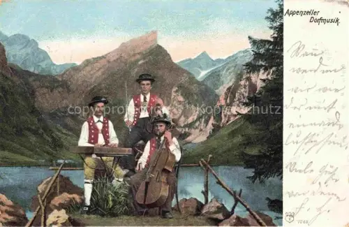 AK / Ansichtskarte Appenzell-Stadt IR Appenzeller Dorfmusik