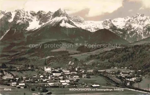 AK / Ansichtskarte Bischofshofen am Zimmerberg AT mit Tennengebirge
