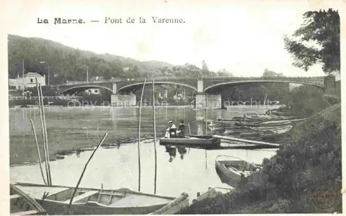 AK / Ansichtskarte Marne 51 Region Reims Pont de la Varenne