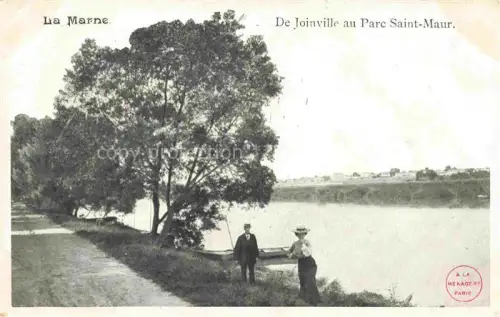 AK / Ansichtskarte La Marne (Region) REIMS 51 Marne De Joinville au Parc Saint Maur