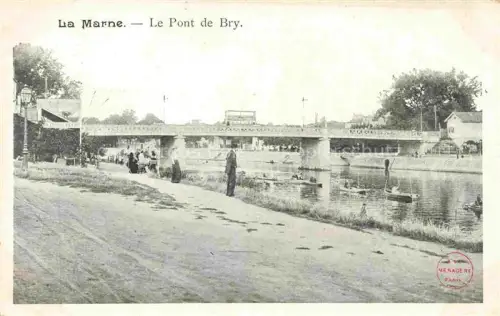 AK / Ansichtskarte La Marne (Region) REIMS 51 Marne Le Pont de Bry