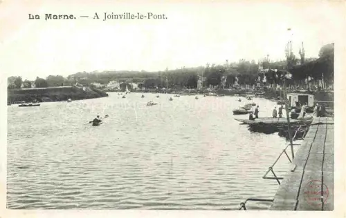 AK / Ansichtskarte La Marne (Region) REIMS 51 Marne A Joinville le Pont