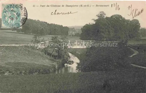 AK / Ansichtskarte Becancourt Bequancourt Dampierre-en-Yvelines 78 Yvelines Parc du Chateau de Dampierre 