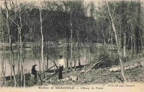 AK / Ansichtskarte Neauphle-le-Chateau Rambouillet 78 Yvelines Etang de Plaisir