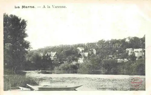AK / Ansichtskarte La Marne (Region) REIMS 51 Marne A la Varenne