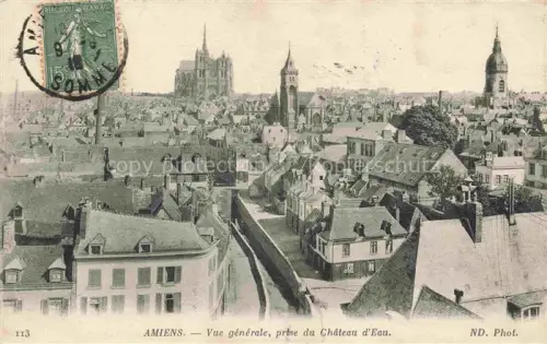 AK / Ansichtskarte AMIENS 80 Somme Vue generale prise du Chateau d'Eau