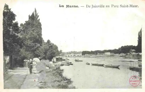 AK / Ansichtskarte La Marne (Region) REIMS 51 Marne De Joinville au Parc Saint Maur