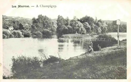 AK / Ansichtskarte La Marne (Region) REIMS 51 Marne A Champigny