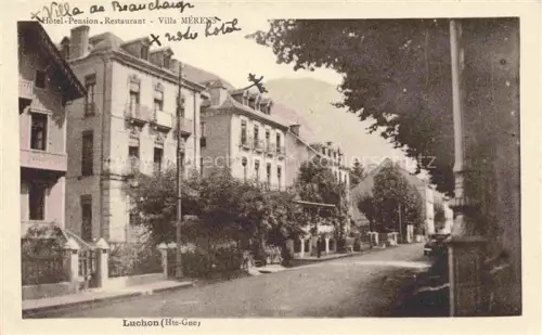 AK / Ansichtskarte LUCHON Bagneres-de-Luchon 31 Haute-Garonne Hotel Pension Villa Merens