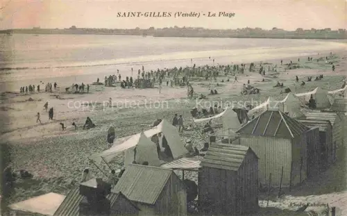 AK / Ansichtskarte Saint-Gilles d Ille-et-Vilaine La Plage
