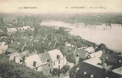 AK / Ansichtskarte Combourg Saint-Malo 35 Ille-et-Vilaine Vue sur l'Etang