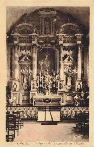 AK / Ansichtskarte Laigle L Aigle Mortagne-au-Perche 61 Orne Interieur de la Chapelle de l'Hopital