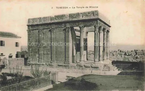 AK / Ansichtskarte Tebessa Algerie Le Temple de Minerve