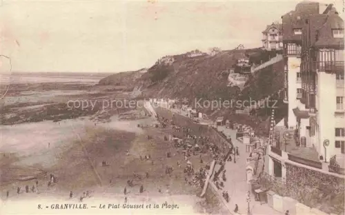 AK / Ansichtskarte GRANVILLE 50 Manche Le Plat Gousset et la Plage