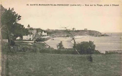 AK / Ansichtskarte Sainte-Marguerite-de-Pornichet Vue sur la Plage 
