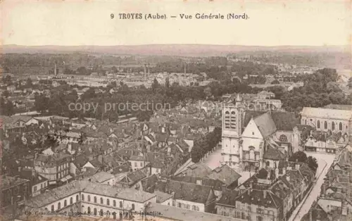 AK / Ansichtskarte TROYES 10 Aube Vue generale aerienne