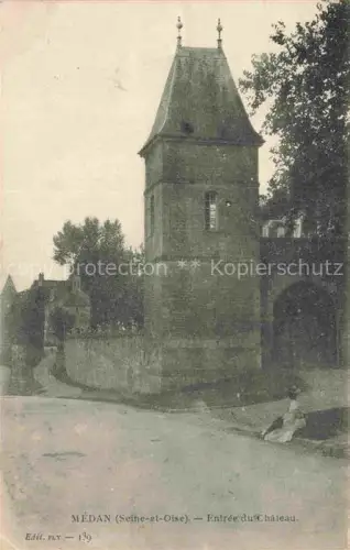 AK / Ansichtskarte Medan Saint-Germain-en-Laye 78 Yvelines Entree du Chateau