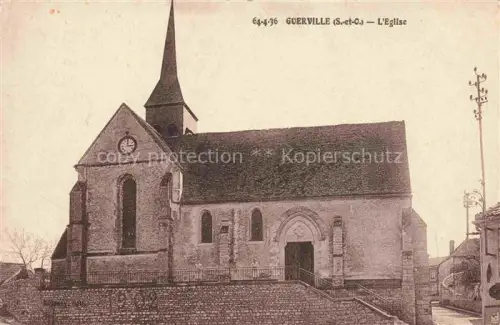 AK / Ansichtskarte Guerville  Mantes-la-Jolie 78 Yvelines Eglise