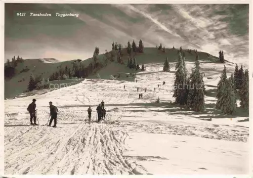 AK / Ansichtskarte Tanzboden Toggenburg Nesslau SG Wintersportplatz Skigelaende