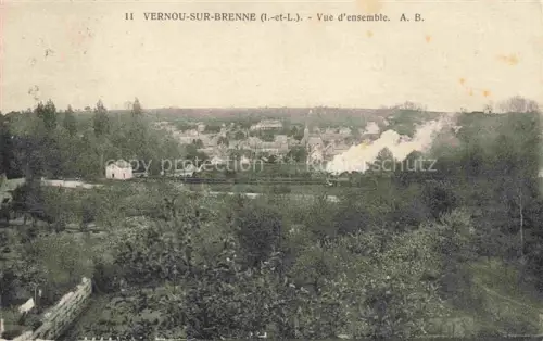 AK / Ansichtskarte Vernou-sur-Brenne TOURS 37 Indre-et-Loire Vue d'ensemble