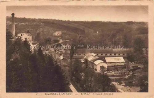 AK / Ansichtskarte Lezinnes AVALLON 89 Yonne Station hydro-electrique