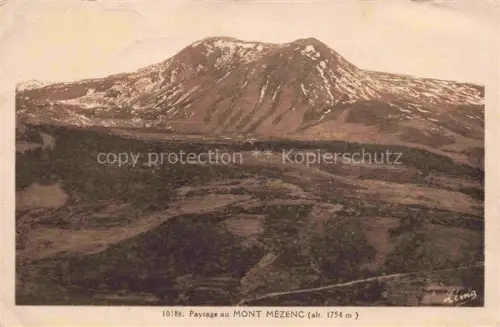 AK / Ansichtskarte Mont Mezenc 1756m Les Estables LE PUY 43 Haute-Loire Paysage au Mont Mezenc