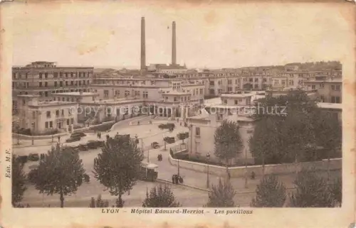 AK / Ansichtskarte LYON 69 Rhone Hopital Edouard Herriot Les pavillons